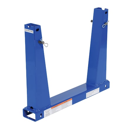 Vestil PORTABLE STACKABLE STORAGE RACK 10,000 CAP. PAIR U-RACK-US10-BU